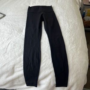 lululemon black full length leggings! size 4!
